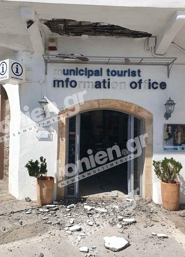 κατάρρευση μπαλκονιου Αγιος Νικόλαος
