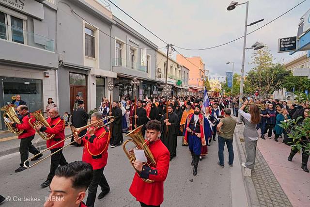 Πάνδημη υποδοχή της Ιεράς Εικόνας της Παναγίας Σουμελά στο Ρέθυμνο