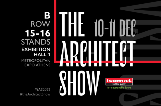 Η ISOMAT στο The Architect Show 2022