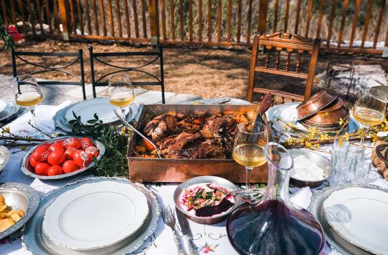 πασχαλινό τραπέζι