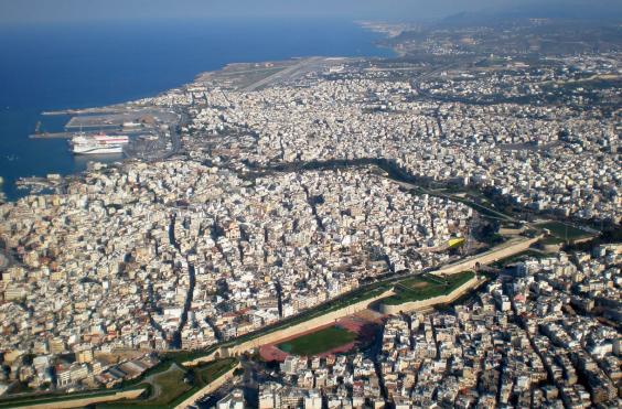 ηράκλειο από ψηλά