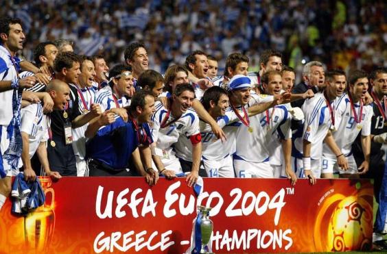 Η Εθνική Ελλάδος, που σαν σήμερα το 2004, κατέκτησε το ευρωπαϊκό πρωτάθλημα ποδοσφαίρου