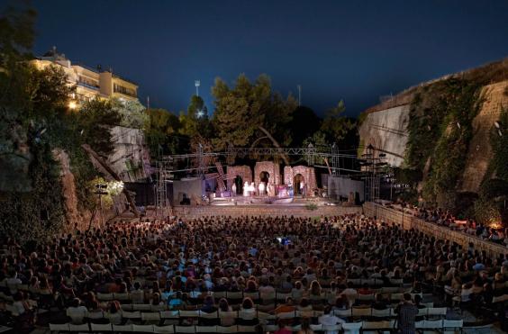 κηποθεατρο καζαντζακη
