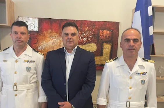 Παράδοση - Παραλαβή Λιμεναρχείου Ρεθύμνου