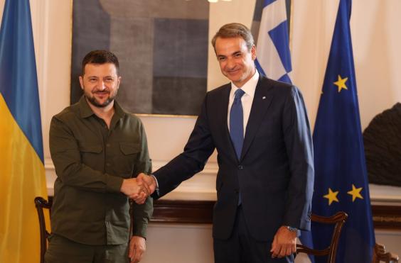 Μητσοτάκης Ζελένσκι