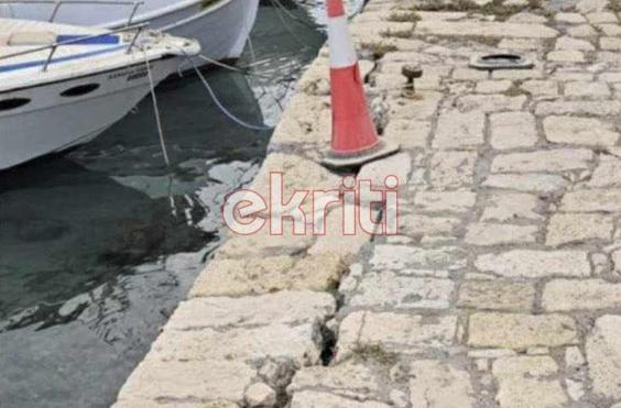ρηγματώσεις ενετικό λιμάνι ηρακλείου