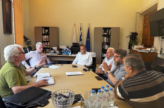 Κοινή διεκδίκηση νέου αγωγού Μαλίων από το Δήμο Ηρακλείου και το Δήμο Χερσονήσου