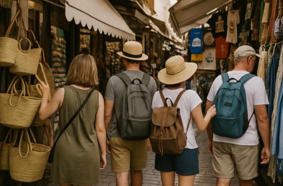 τουρίστες αγορά