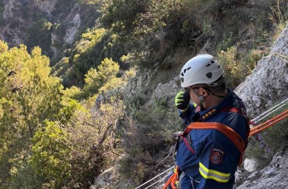 πυροσβέστης διάσωση