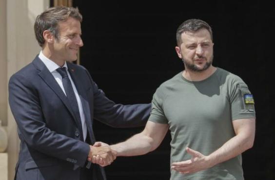 Μακρόν - Ζελενσκι
