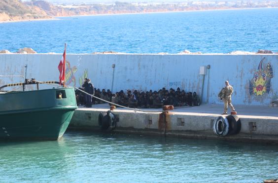 Μετανάστες Αγία Γαλήνη