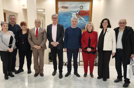 Συνάντηση  Περιφερειάρχη Κρήτης με τον Γενικό Γραμματέα των Ευρωπαϊκών Σχολείων 