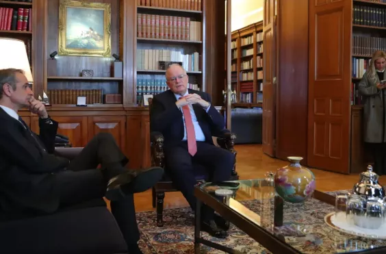 Μητσοτάκης - Τασούλας