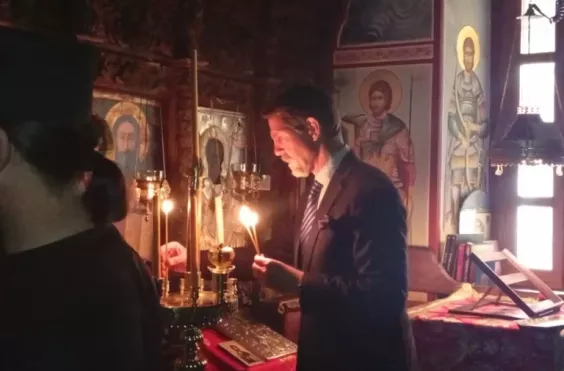 παυλος ντε γκρες αγιο ορος