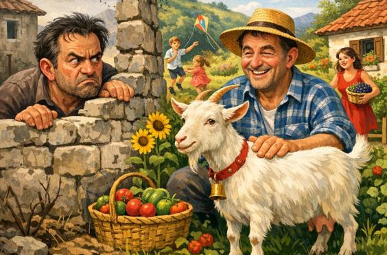 η κατσικα του γειτονα