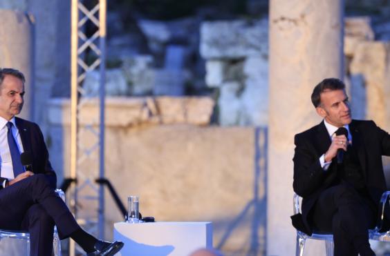 Μητσοτάκης - Μακρόν 