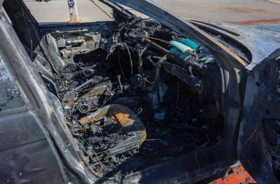 Φωτιά σε ΙΧ τη Φορτέτσα