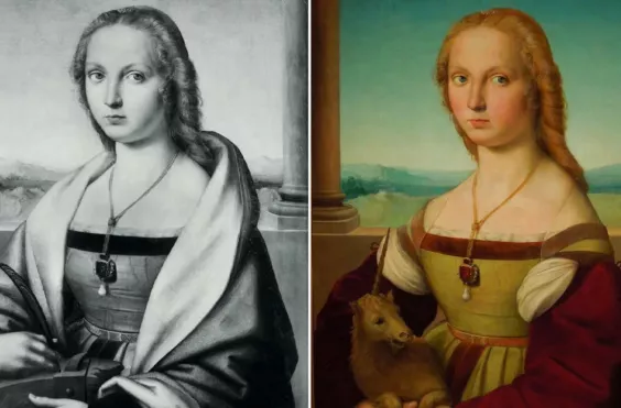 πίνακας, γυναίκα