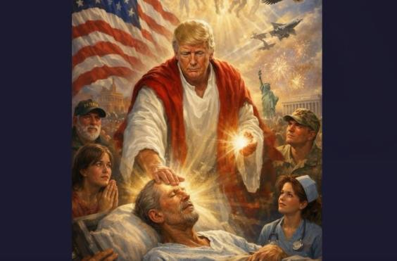 τραμπ - χριστός