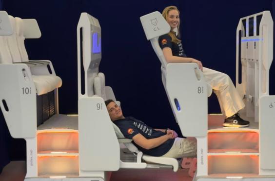 Καθίσματα διώροφα αεροπλάνου