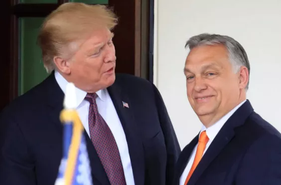 ορμπαν, τραμπ