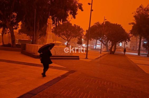 πλατεία Ελευθερίας σκόνη