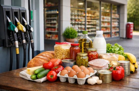 καύσιμα - τρόφιμα 