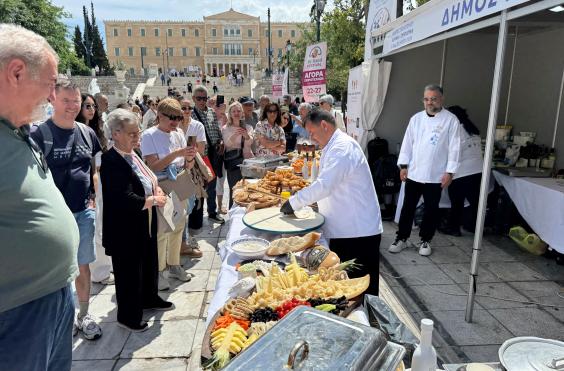φεστιβαλ γαστρονομιας Συνταγμα