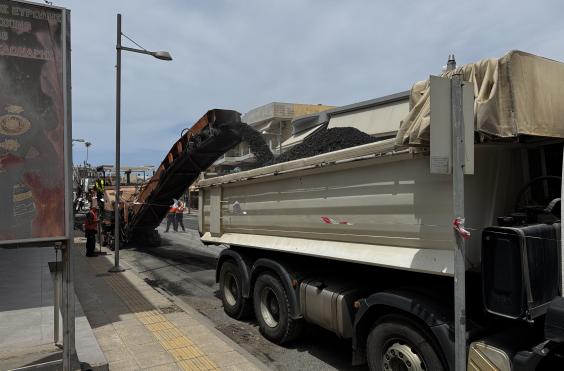 ασφαλτοστρωση παπαναστασιου