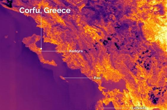 θερμικές κάμερες διαστημα