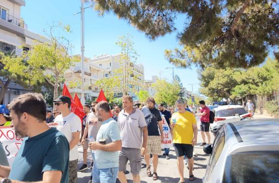 απεργια οικοδομων 