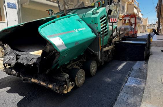  ασφαλτόστρωση στις Πατέλλες