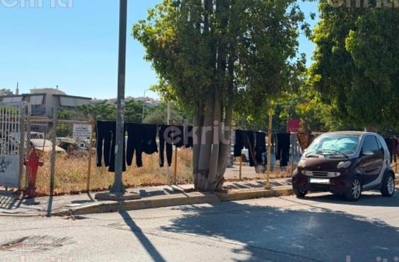 μπουγάδα πισω από το τζάμπο