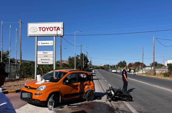 τροχαίο στη Μεσαρά