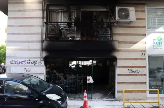 Εμπρησμοί στη Θεσσαλονίκη 