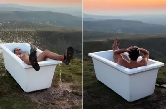 μπανιέρα, influencer