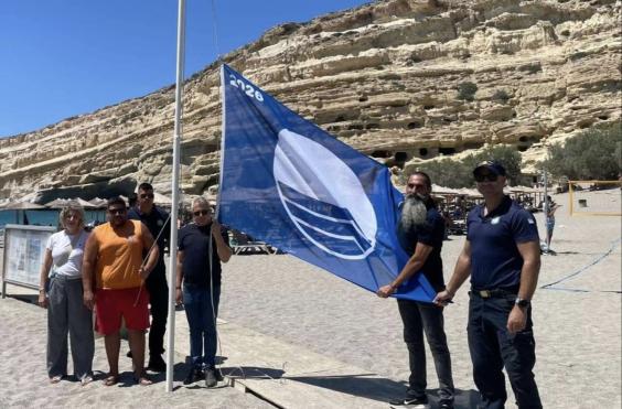 Οι 3 παραλίες του Δήμου Φαιστού που κέρδισαν «Γαλάζια Σημαία»