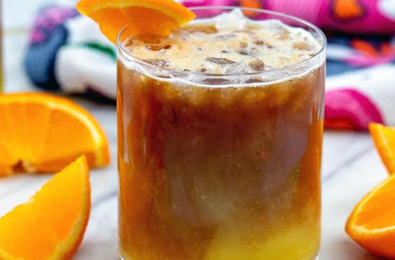 orange coffee
