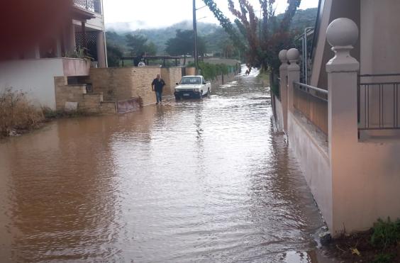 Κακοκαιρία στον Δήμο Μινώα Πεδιάδας