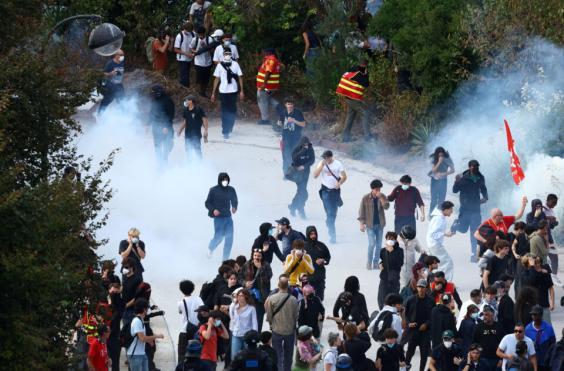 Διαδηλώσεις στη Γαλλία