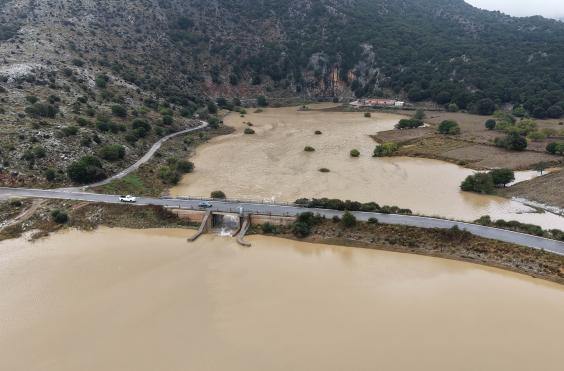 κακοκαιρία Οροπέδιο Λασιθίου 