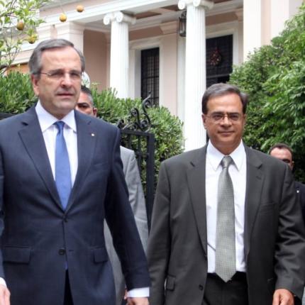 ​Με τον Γκίκα Χαρδούβελη συναντάται ο Αντώνης Σαμαράς