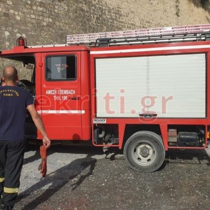 Η άμεση επέμβαση των πυροσβεστών απέτρεψε τα χειρότερα.