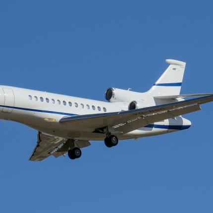 Falcon 7X πολεμική αεροπορια VIP