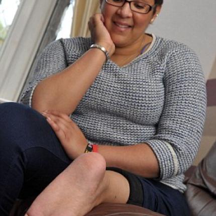 Της έβαλαν το πόδι... ανάποδα!