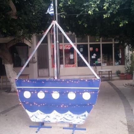 σκαλανι φωταγωγηση