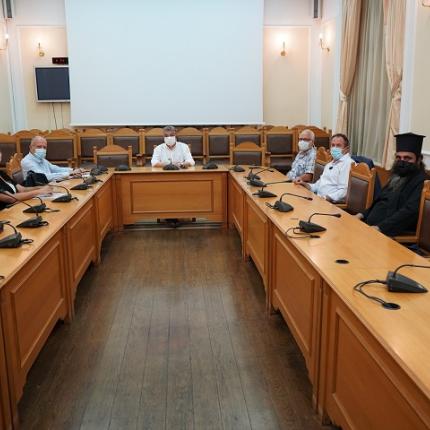 Συνάντηση Αρναουτάκη με την νέα διοίκηση του  Συνδέσμου Εξαγωγέων Κρήτης