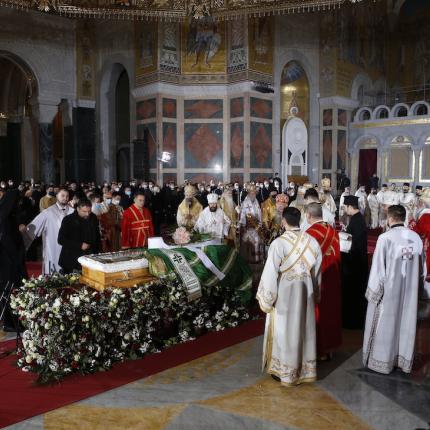 Κηδεία Πατριάρχη των Σέρβων Ειρηναίου