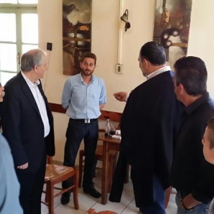 Στον Προφήτη Ηλία ο Πρόεδρος της ΚΕΔΕ και ο Δήμαρχος Ηρακλείου