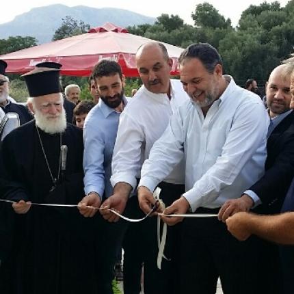 Εγκαινιάστηκε από Δήμο και ΔΕΥΑΗ ο βιολογικός της Πυργού